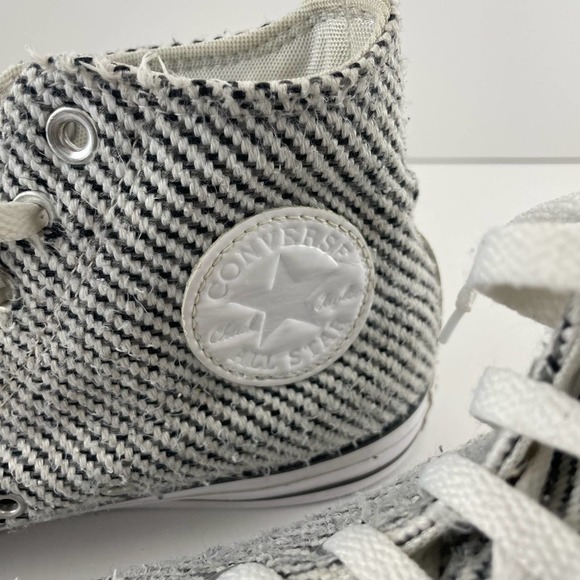 Converse All Star Chuck Taylor High Top Striped Sneakers - Picture 13 of 13